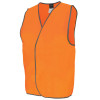 Hi Vis Safety Vests Orange Angle